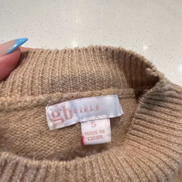 GB knit sweater size 5T gently used - Picture 3 of 7
